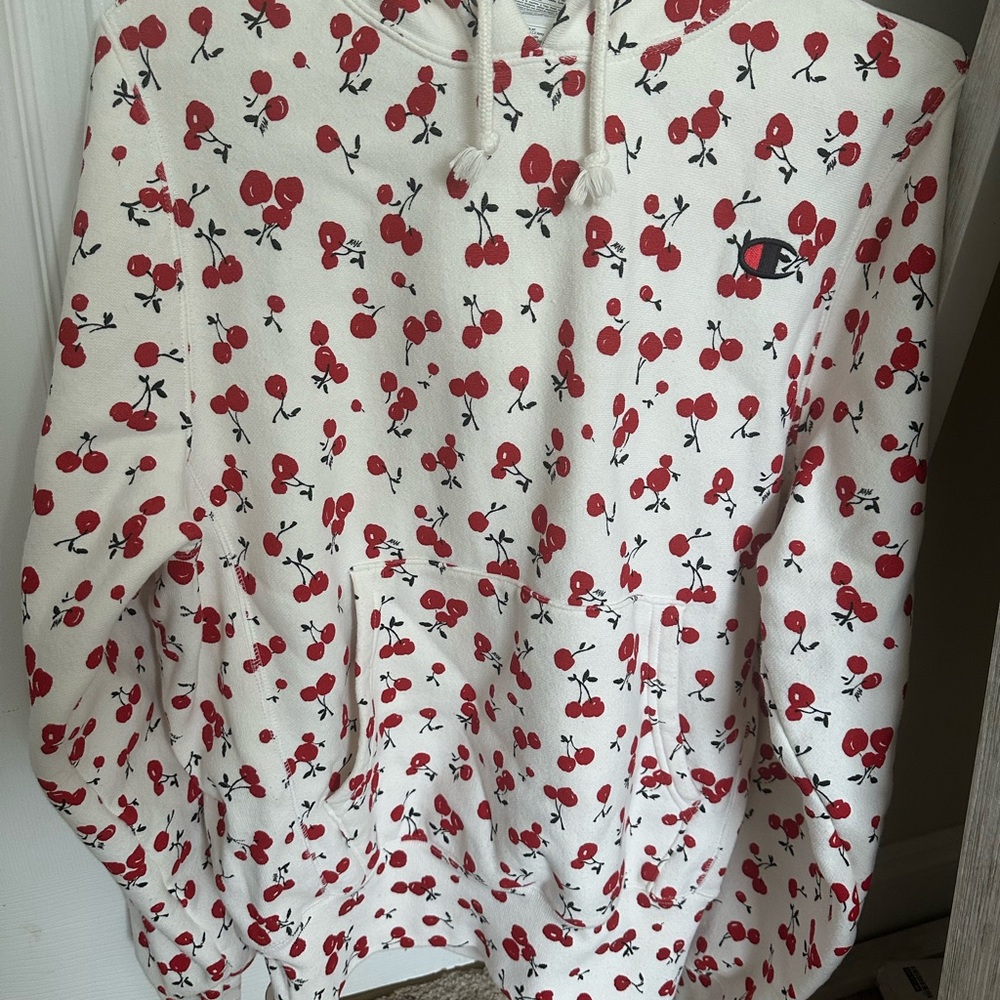 HVN x Champion Cherry Print Hoodie - Picture 2 of 4